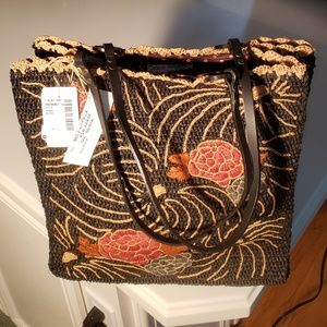 Sans-Arcider - Raffia Bag - NWT!